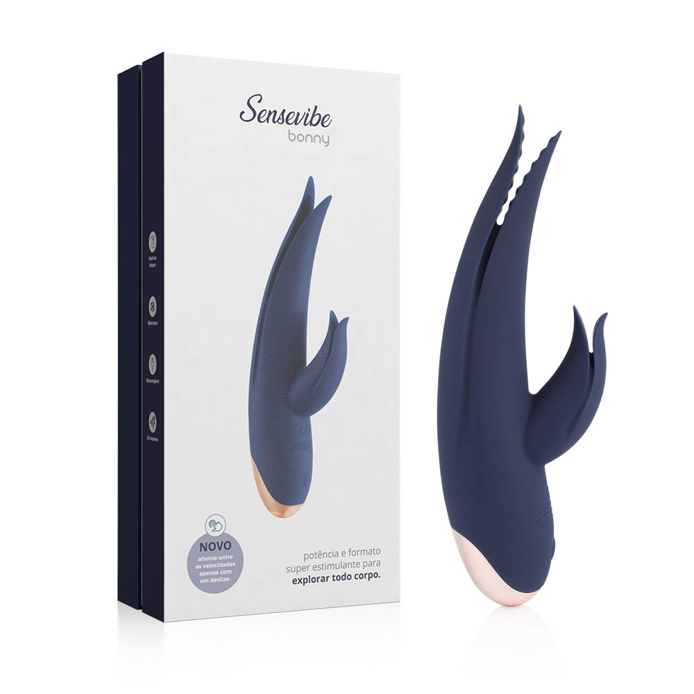 A Sos Vibrador E Estimulador De Clitóris Recarregável Sensevibe Smart