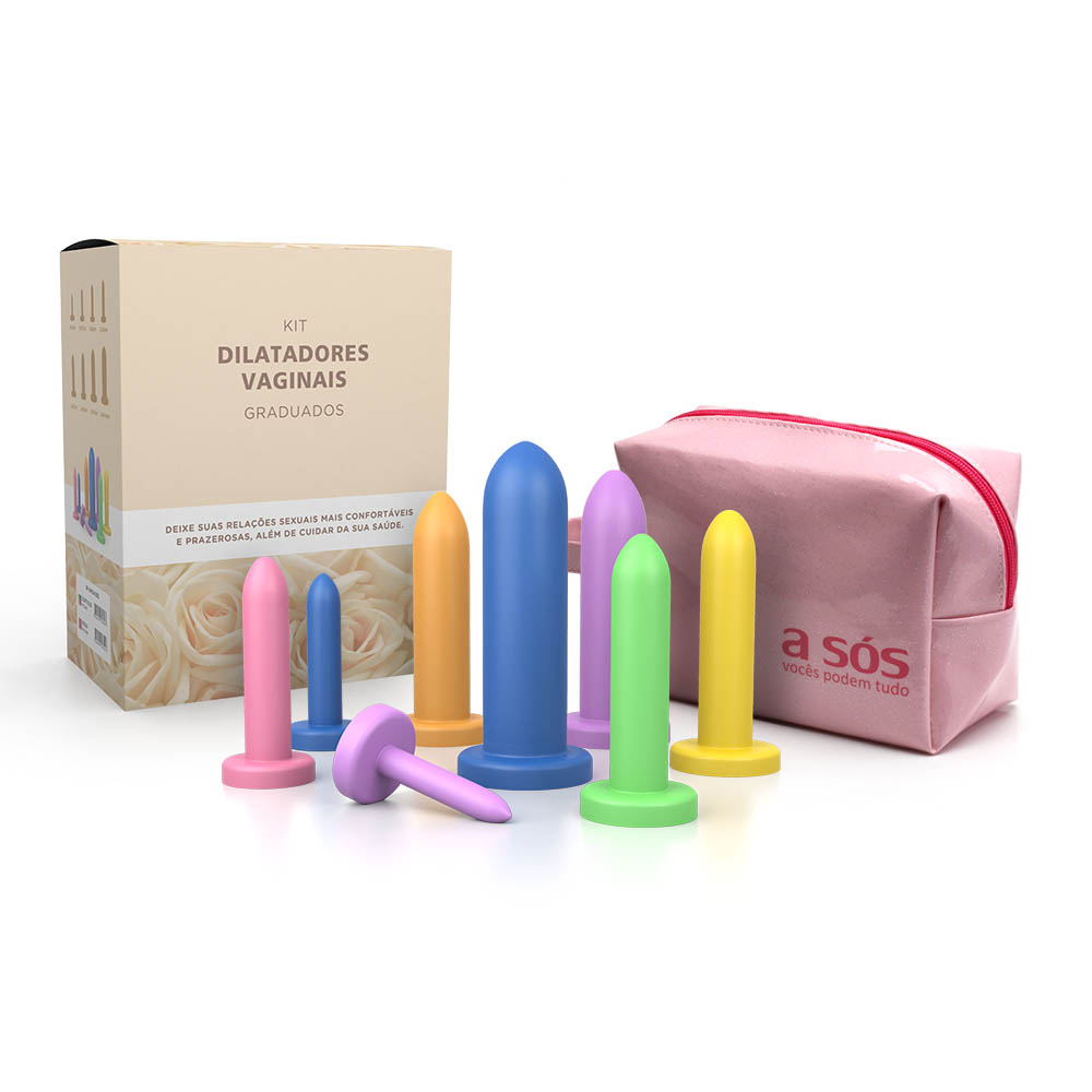 A Sos Kit De Dilatadores Vaginais Lisos E Coloridos Feminist